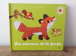 Livre à toucher - Les animaux de la forêt