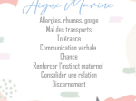 Bracelet Chloé - Aigue Marine