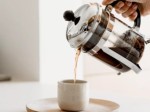 Tasse à café beige