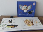Livre à toucher - Les animaux de la nuit