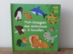 Livre à toucher - Mon grand imagier des animaux